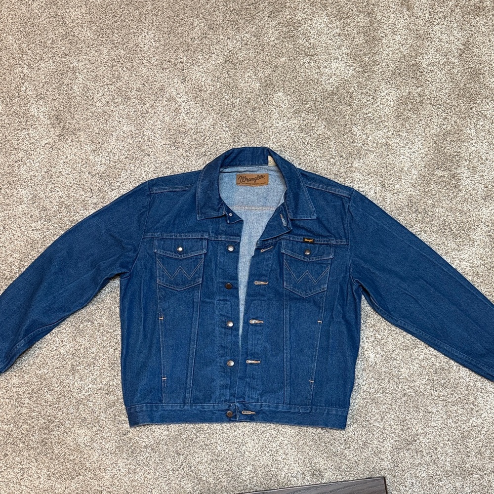 Wrangler Classic Indigo Denim Jacket